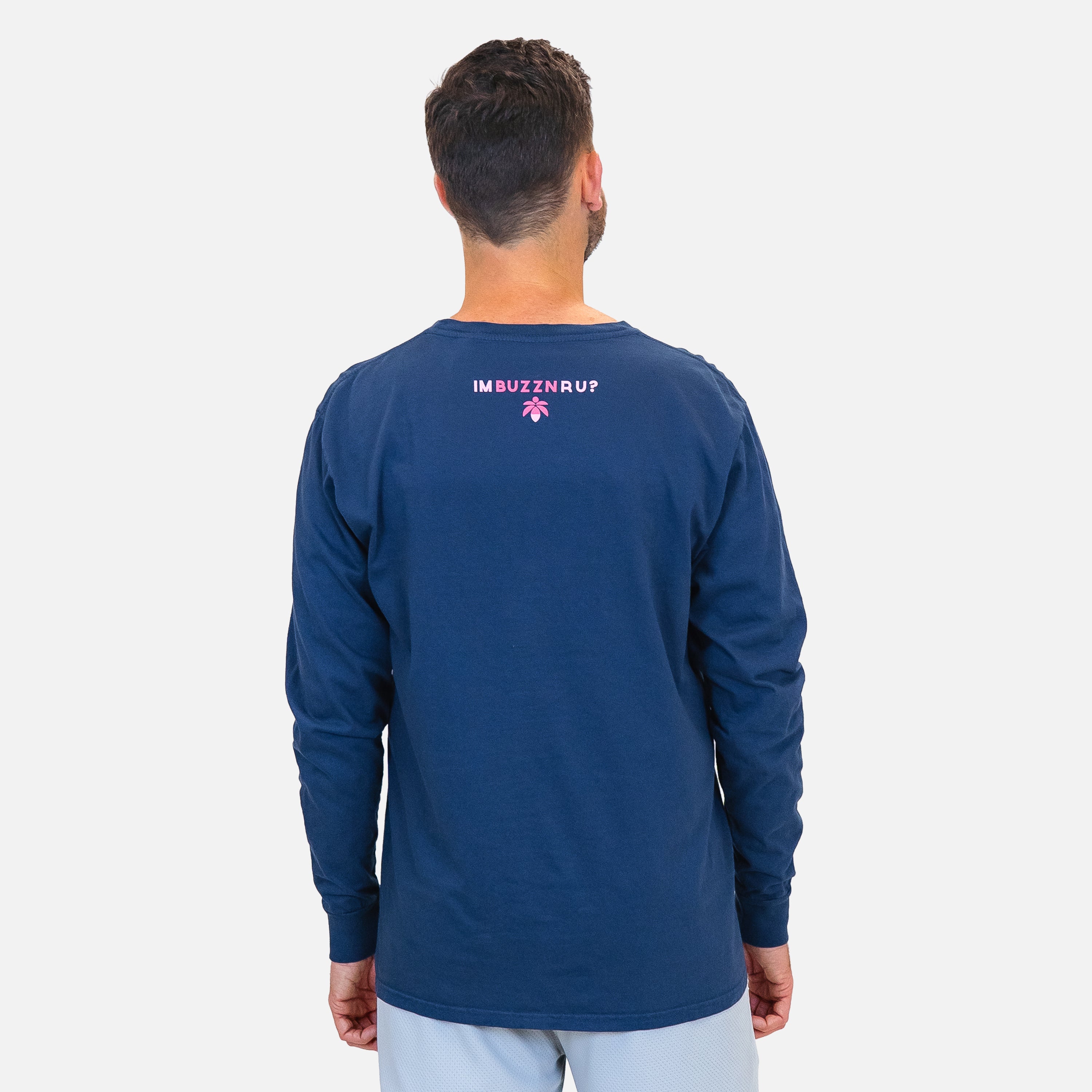 【BAON】[unisex] Lulubi Pigment Printing Over Long Sleeve T Oversized Graphic Long Sleeve T-Shirt CO418 - Acubi style