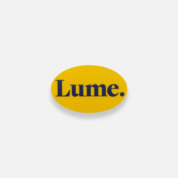 Lume Oval Sticker