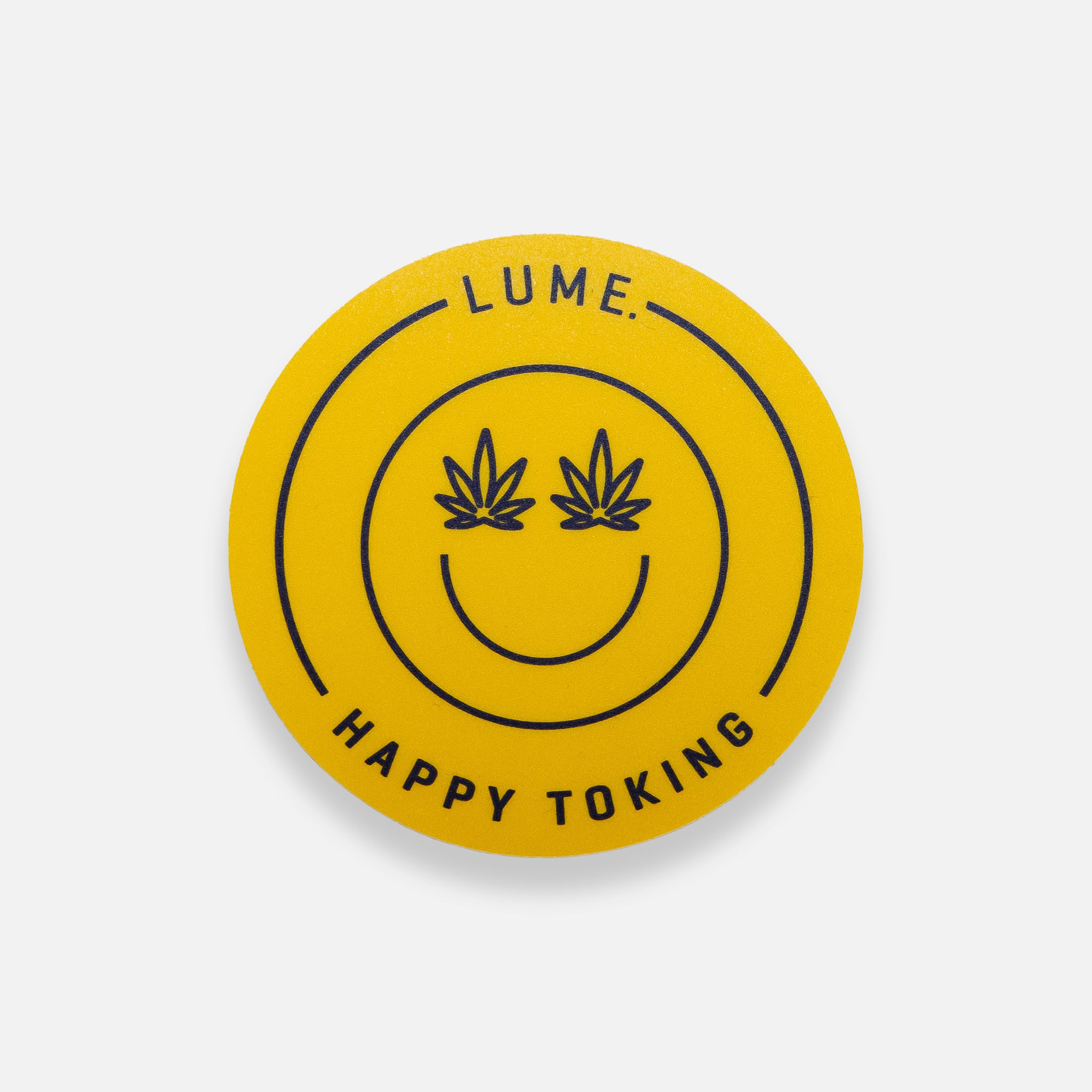 Happy Toking Smile Sticker